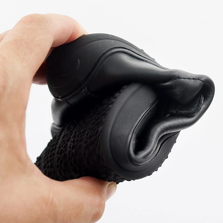 Tikki Kids Harlequin Leather Shoes All Black 3 Tikki Kids Harlequin Leather Shoes All Black - Image 3