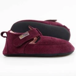 Tikki Kids Pouf Shoes Wine Suede -Fashion shoes 1z0a5576
