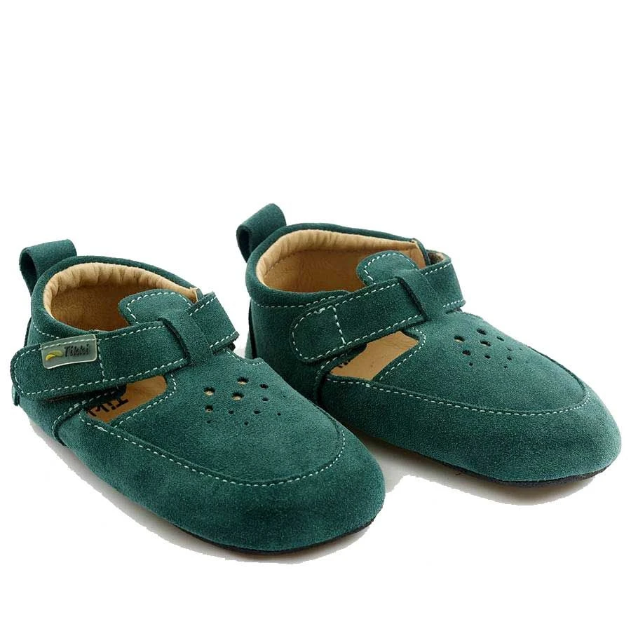 Tikki Kids Pouf Shoes Ginko Suede 1 Tikki Kids Pouf Shoes Ginko Suede
