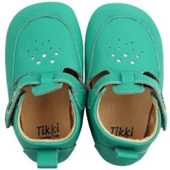 Tikki Kids Pouf Shoes Aqua Leather -Fashion shoes 1z0a5618