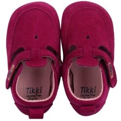 Tikki Kids Pouf Shoes Magenta Suede -Fashion shoes 1z0a5636