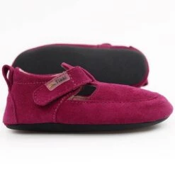 Tikki Kids Pouf Shoes Magenta Suede -Fashion shoes 1z0a5649