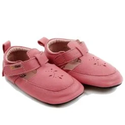 Tikki Kids Pouf Shoes Orchid Leather