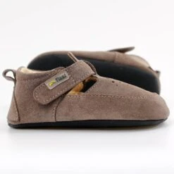 Tikki Kids Pouf Shoes Almond Suede -Fashion shoes 1z0a5792