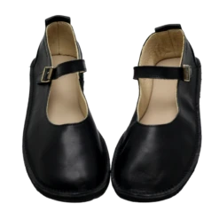Zeazoo Ladies Mary Jane Shoes All Black