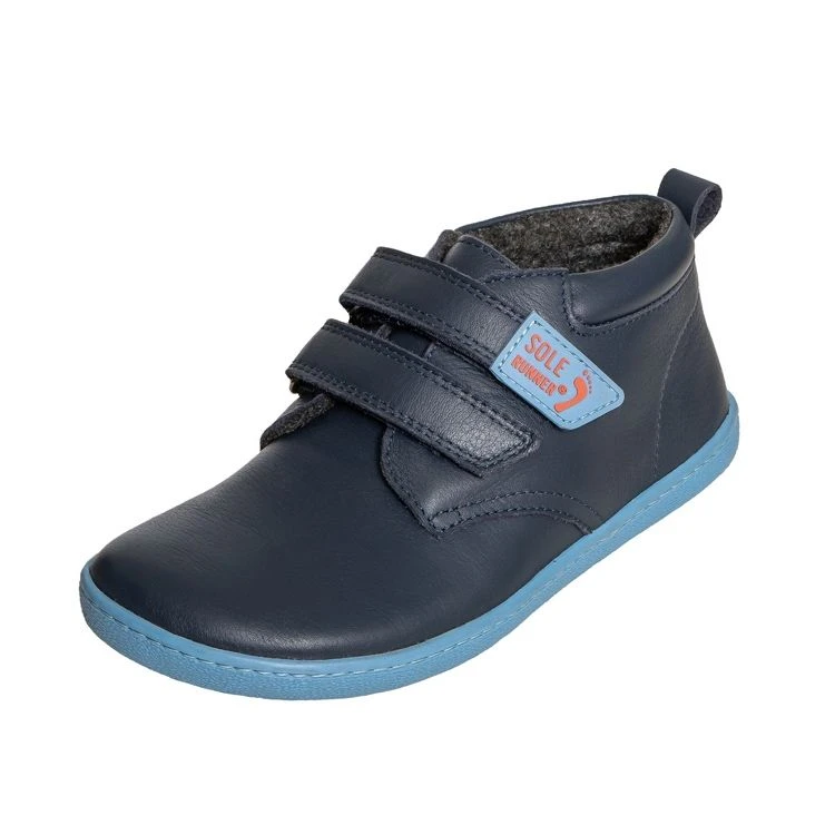 Sole Runner Kids Eris Navy/Sky Blue Winter 2 Sole Runner Kids Eris Navy/Sky Blue Winter - Image 2