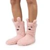 Cozy Sole Adult And Kids Slipper Socks Blush