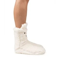 Cozy Sole Adult And Kids Slipper Socks Snow -Fashion shoes 30052 snow 2