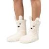Cozy Sole Adult And Kids Slipper Socks Snow