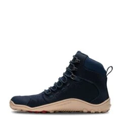 Vivobarefoot Men's Tracker Textile Boots Dress Blue -Fashion shoes 309530 02 3