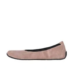 Sole Runner Ladies Miranda Antique Rose Suede -Fashion shoes 435833 miranda rosee ballerina left