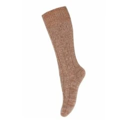 MP Denmark Heavy Knit Wally Superwash Wool Rich Socks Tawny Brown