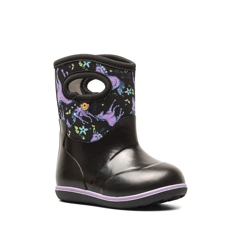 Baby Bogs Classic Wellingtons Unicorn Black 2 Baby Bogs Classic Wellingtons Unicorn Black - Image 2