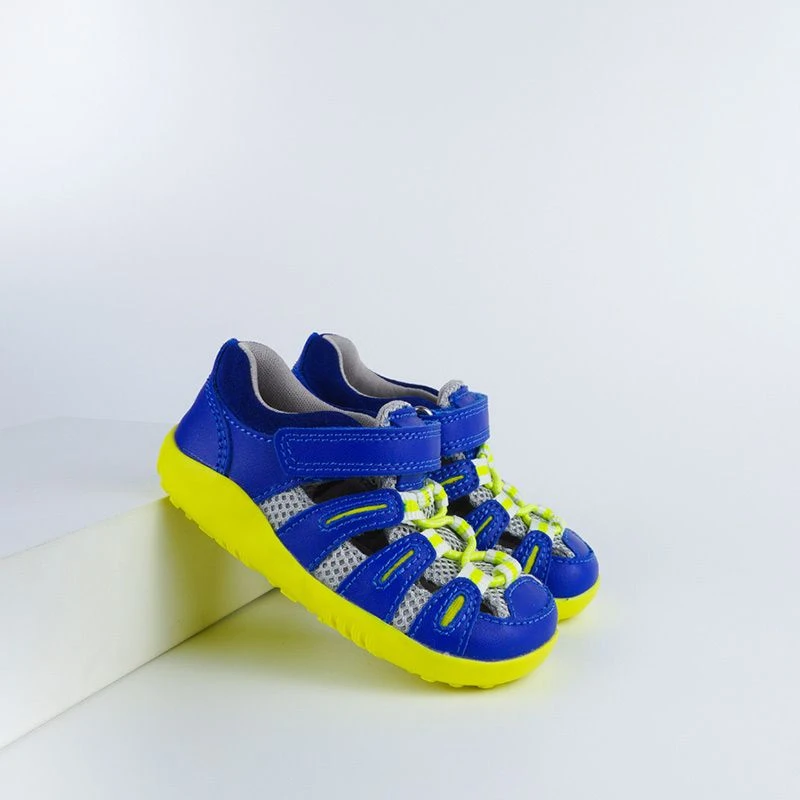 Bobux SU Summit Sandal Blueberry Neon 6 Bobux SU Summit Sandal Blueberry Neon - Image 6