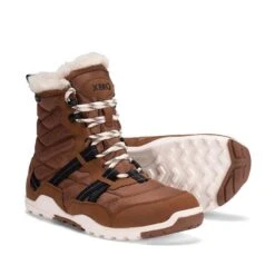 Xero Ladies Alpine Boots Brown -Fashion shoes alpine rubber brown eggshell 5