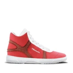 Be Lenka Adults Barebarics Hifly Sneakers Red And White