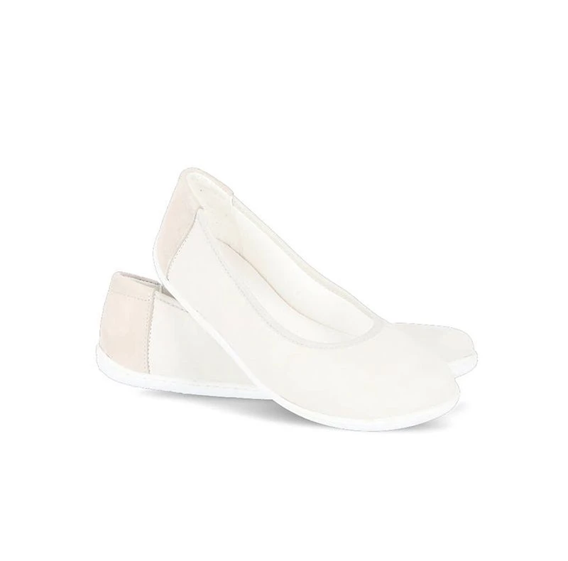 Be Lenka Ladies Sophie Ballet Shoes Chalk White 4 Be Lenka Ladies Sophie Ballet Shoes Chalk White - Image 4