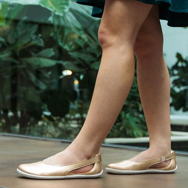 Be Lenka Ladies Bellissima Ballet Shoes Gold 2 Be Lenka Ladies Bellissima Ballet Shoes Gold - Image 2