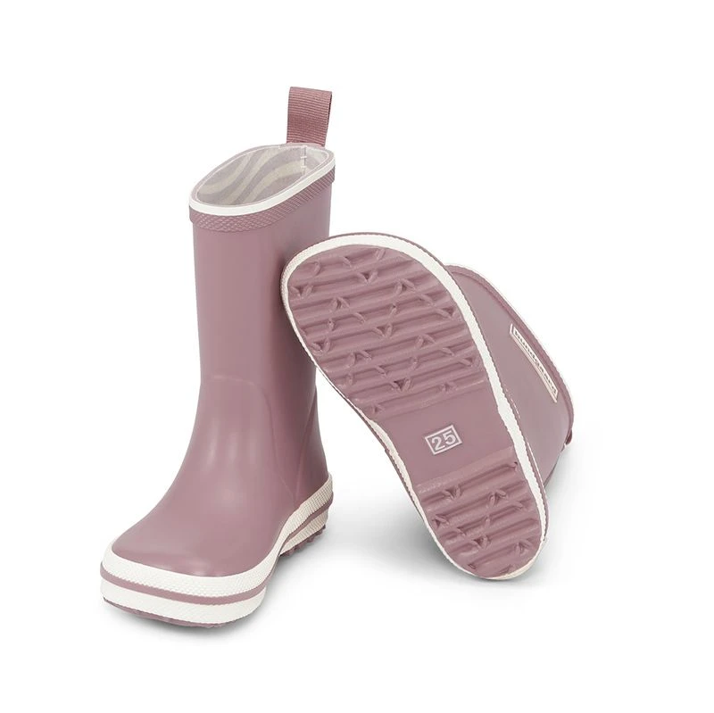 Bundgaard Kids Classic Charly High Wellingtons Dark Rose 3 Bundgaard Kids Classic Charly High Wellingtons Dark Rose - Image 3