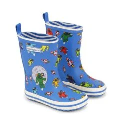 Bundgaard Kids Classic Charly High Wellingtons Astronaut -Fashion shoes charly high wellingtons astronaut