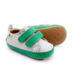 Old Soles Eazy Market Gris/Green -Fashion shoes eazygreen3