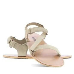 Be Lenka Ladies Flexi Sandals Beige Green -Fashion shoes flexi beige green 2