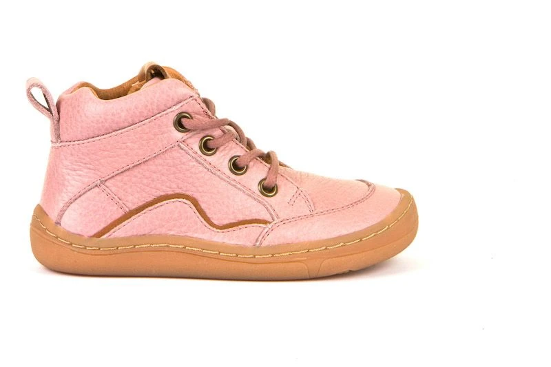 Froddo Barefoot Lace Up Boot Pink 2 Froddo Barefoot Lace Up Boot Pink - Image 2