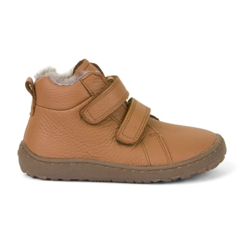 Froddo Barefoot Sheepskin Lined Boots Cognac 3 Froddo Barefoot Sheepskin Lined Boots Cognac - Image 3