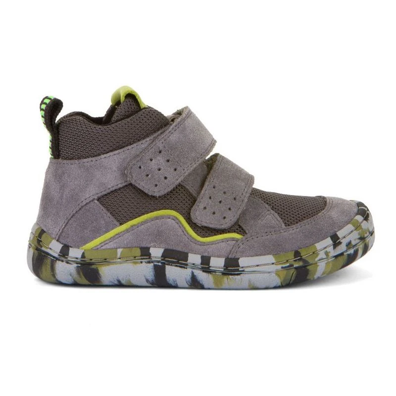 Froddo Barefoot Autumn Boots Grey Green 2 Froddo Barefoot Autumn Boots Grey Green - Image 2