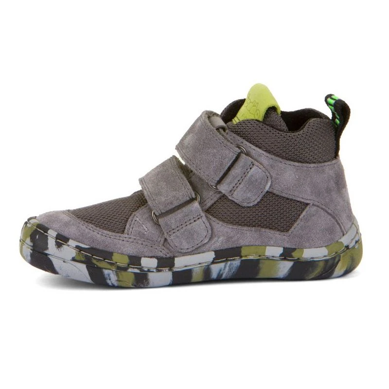 Froddo Barefoot Autumn Boots Grey Green 3 Froddo Barefoot Autumn Boots Grey Green - Image 3