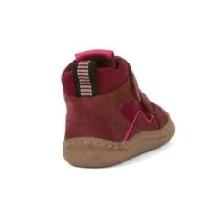 Froddo Barefoot Autumn Boots Bordeaux -Fashion shoes g3110224 6d