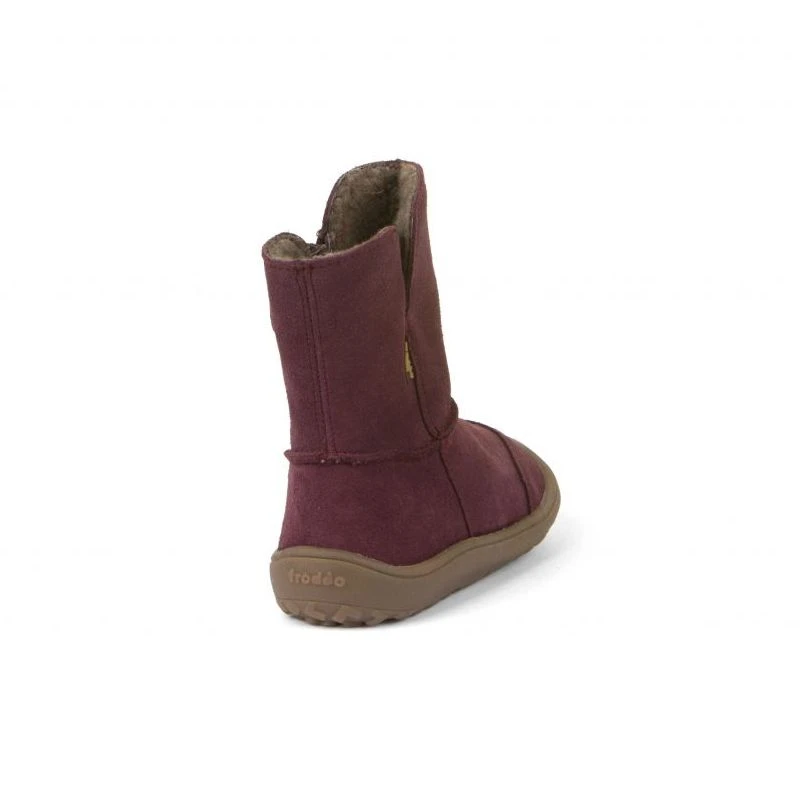 Froddo Barefoot Waterproof Suede Boots Bordeaux 5 Froddo Barefoot Waterproof Suede Boots Bordeaux - Image 5
