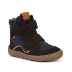 Froddo Barefoot Waterproof Winter Boots Blue