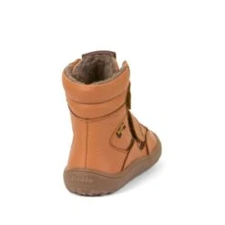 Froddo Barefoot Waterproof Winter Boots Cognac Leather -Fashion shoes g3160204 3 2d 0003