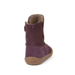 Froddo Barefoot Waterproof Suede Boots Purple 7 Froddo Barefoot Waterproof Suede Boots Purple -Fashion shoes g3160207 6 2d 0003
