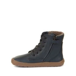 Froddo Barefoot Waterproof Lace Up Boots Dark Blue -Fashion shoes g3160209 3 2d 0002