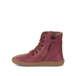 Froddo Barefoot Waterproof Lace Up Boots Bordeaux 8 Froddo Barefoot Waterproof Lace Up Boots Bordeaux -Fashion shoes g3160209 4 2d 0002