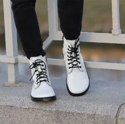 Peerko Adults Go Boots White -Fashion shoes go white 3