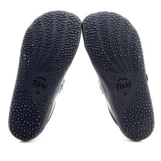Tikki Kids Harlequin Leather Shoes All Black 4 Tikki Kids Harlequin Leather Shoes All Black - Image 4
