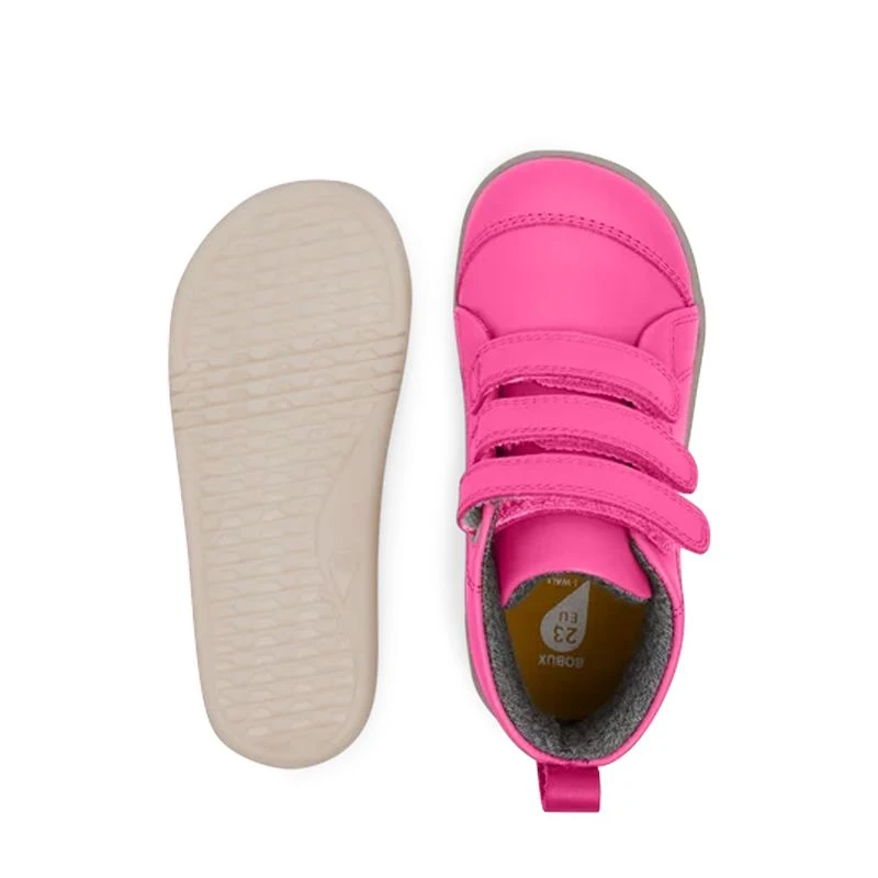 Bobux I-Walk Hi Court Fuchsia 2 Bobux I-Walk Hi Court Fuchsia - Image 2