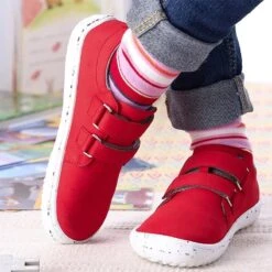 Be Lenka Kids Jolly Shoes Red And White -Fashion shoes jolly red white 2