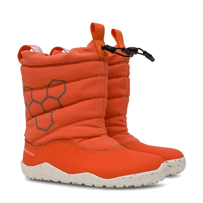 Vivobarefoot Kids Lumi Boots Tomato 4 Vivobarefoot Kids Lumi Boots Tomato - Image 4