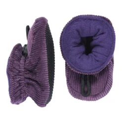 MP Denmark Corduroy Booties Dusty Purple