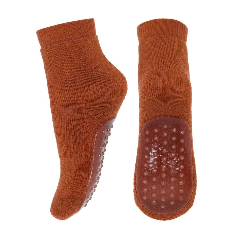 MP Denmark Wool Rich Slipper Socks Sienna 1 MP Denmark Wool Rich Slipper Socks Sienna