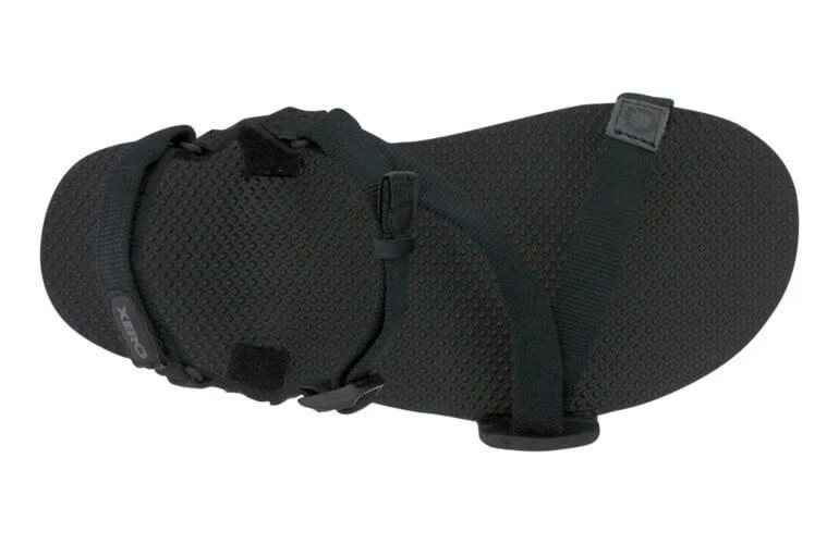 Xero Ladies Naboso Trail Sandals Coal Black 6 Xero Ladies Naboso Trail Sandals Coal Black - Image 6