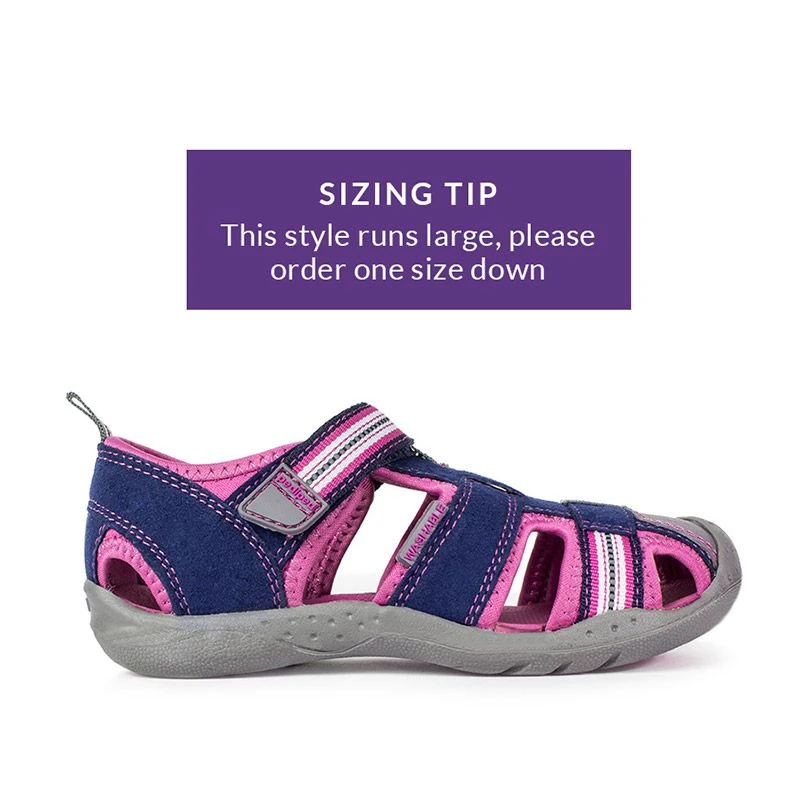 Pediped Sahara Navy Pink 2 Pediped Sahara Navy Pink - Image 2