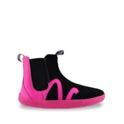 PaperKrane Pink Wave Boots -Fashion shoes pink wave boots