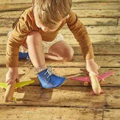 Poco Nido Blue Desert Boots 10 Poco Nido Blue Desert Boots -Fashion shoes poco nido bright blue desert boot 5