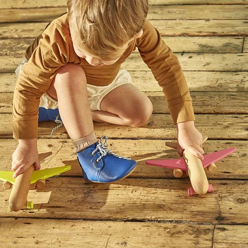 Poco Nido Blue Desert Boots 5 Poco Nido Blue Desert Boots - Image 5