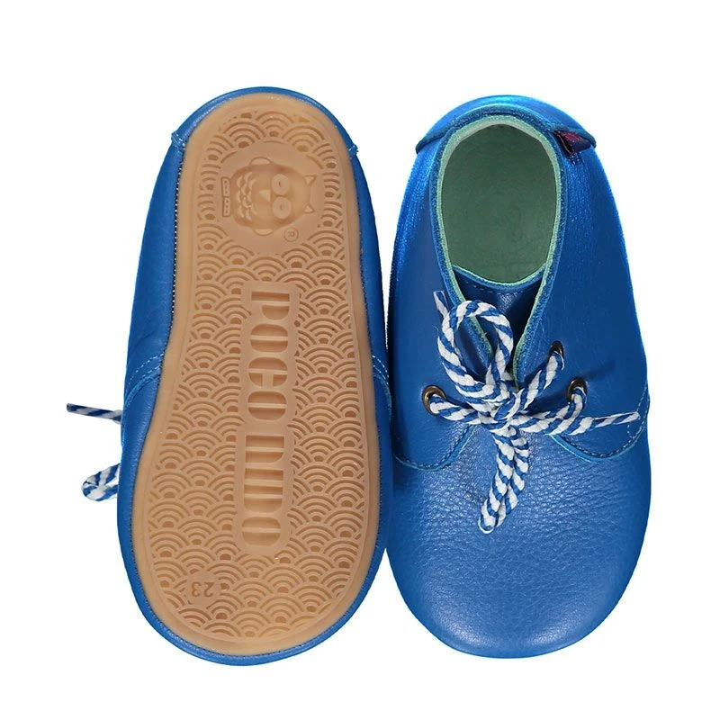 Poco Nido Blue Desert Boots 1 Poco Nido Blue Desert Boots